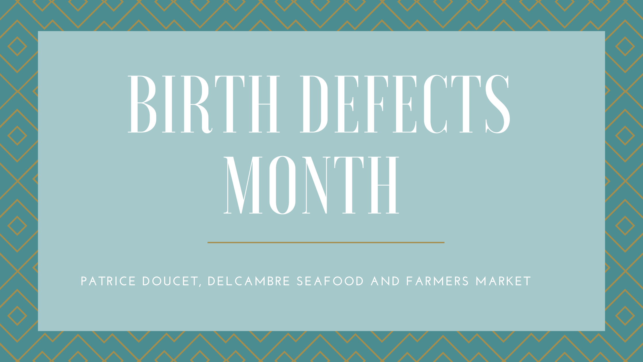 Birth Defects Month